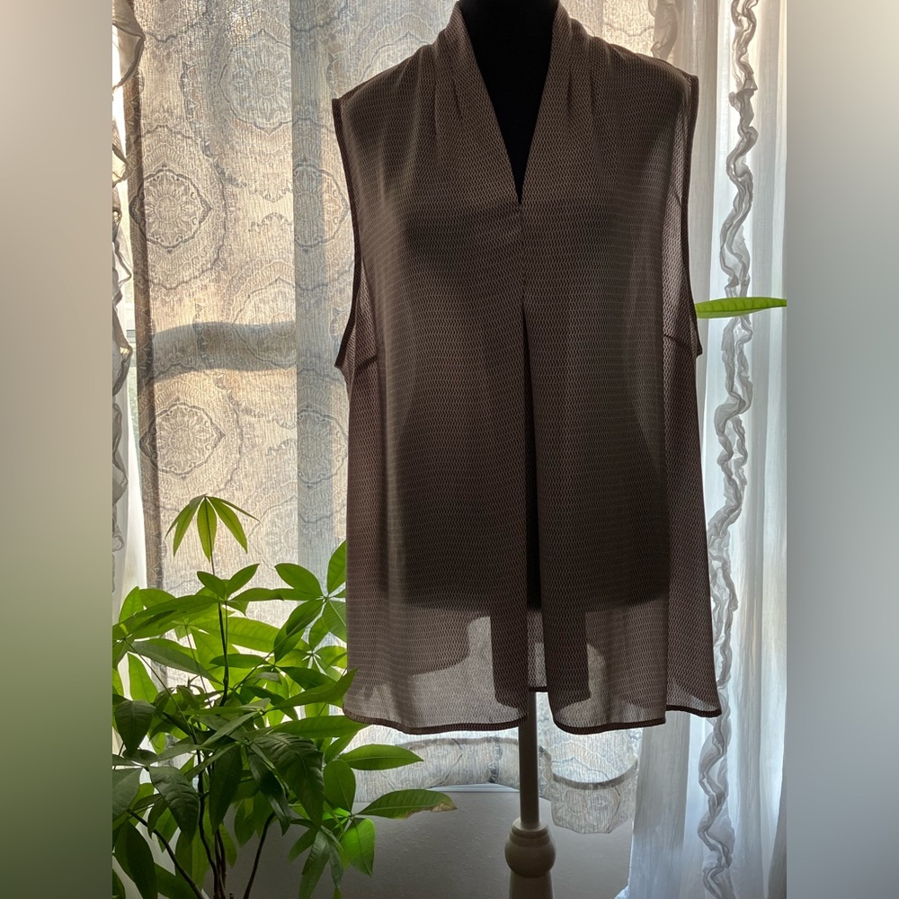 Liz Claiborne | Black Boxy Blouse |Relaxed Fit |